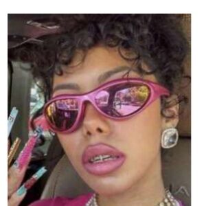 Y2K Stylish Pink Sunglasses